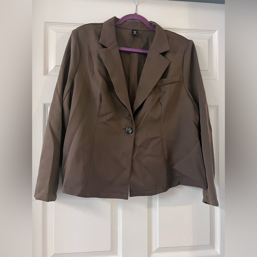 Classic Brown Women's Blazer